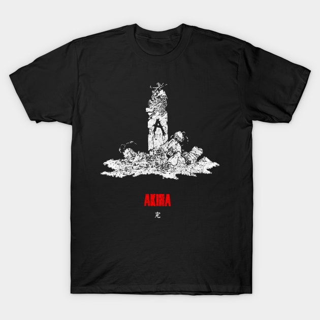 Akira Shrine T-Shirt by huckblade